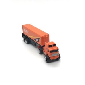 Vintage Road Champs Semi Truck Orange Allied Movers 1989